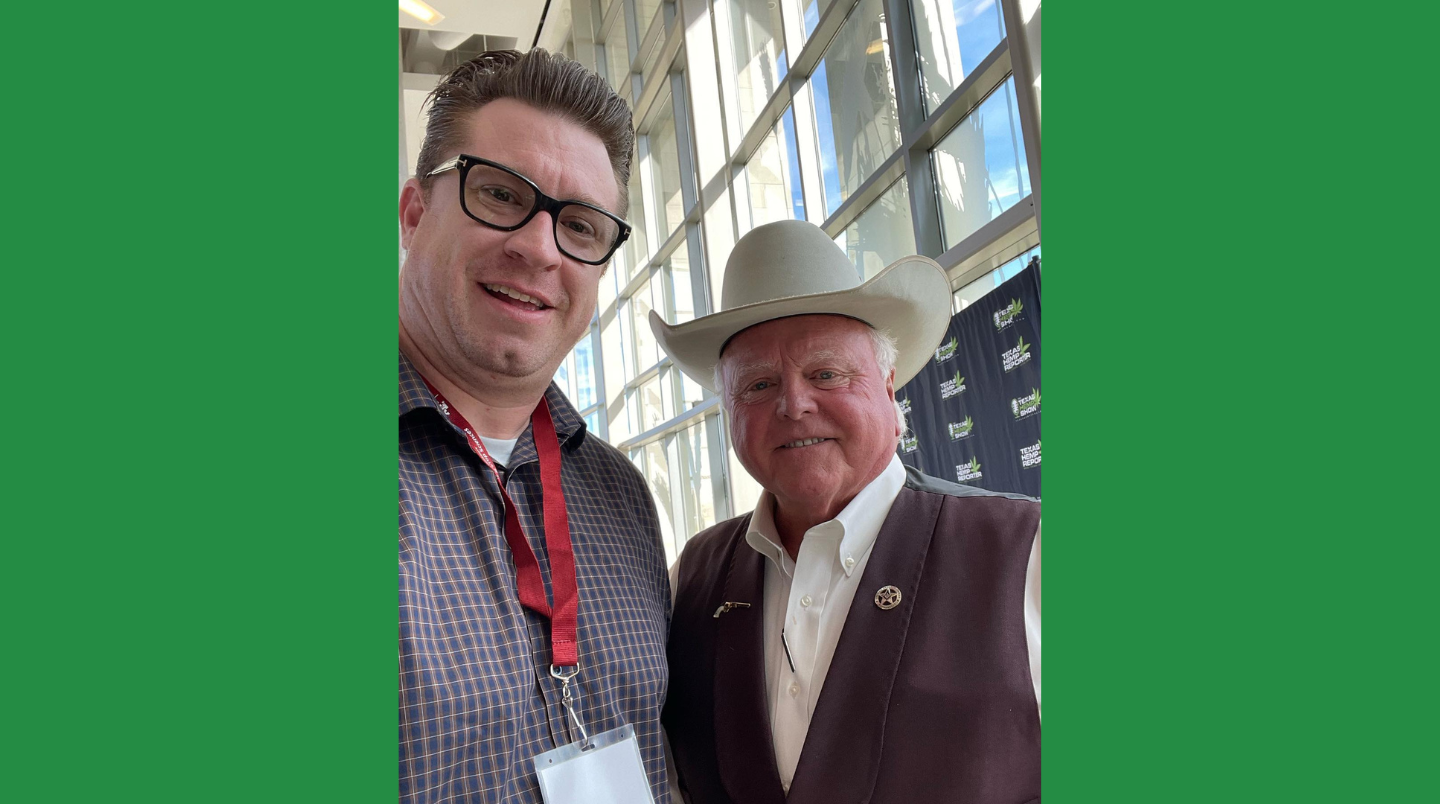 Jesse Williams and Ag Commissioner Sid Miller